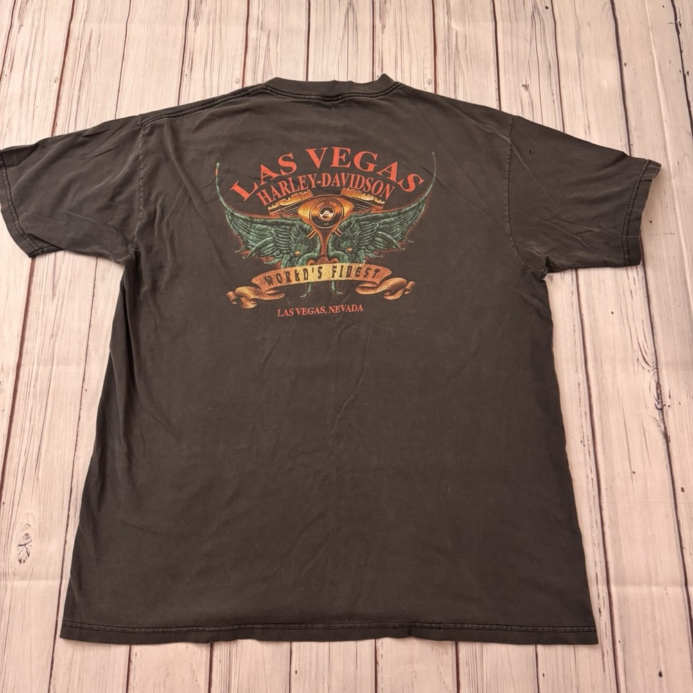 Harley Davidson Las Vegas Nevada‎ Twin Cam 88 Shirt Mens XL Black Short Sleeve